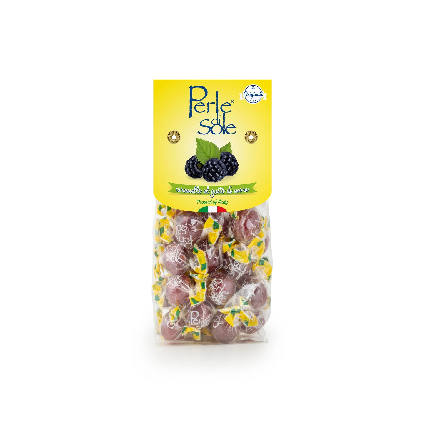 Perle di Sole Italy Amalfi Coast Blackberry flavoured Hard Candy - 200g
