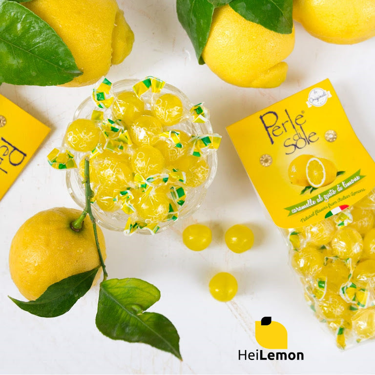 Perle di Sole Italy Amalfi Coast Lemon Hard Candy - 200g
