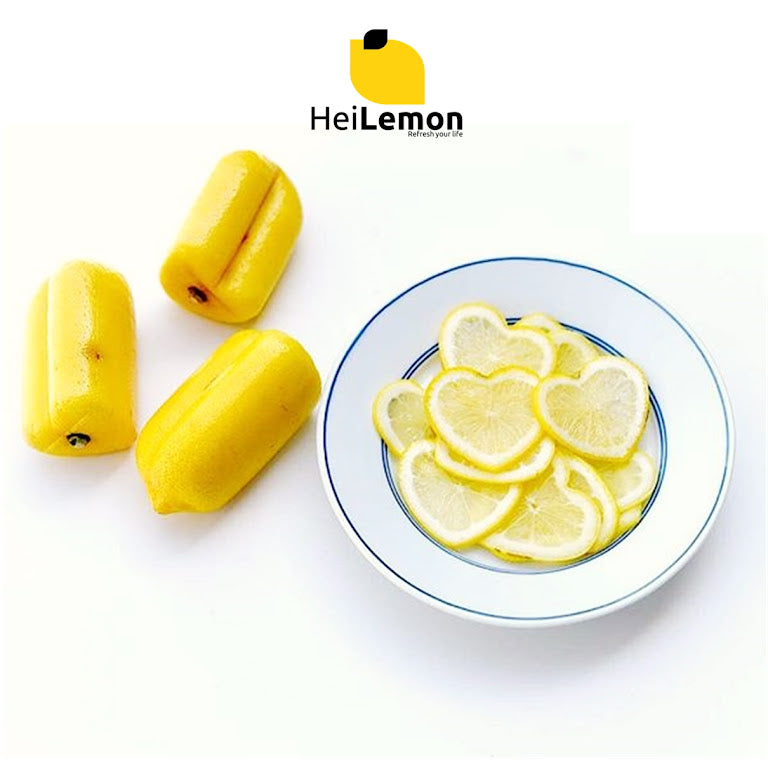 Hei Lemon Japanese heart-shaped lemon with British Fortnum & Mason black tea tin box set