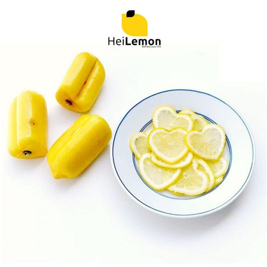 Hei Lemon 日本心形檸檬配經典伯爵茶簡約禮盒套裝 - 3 杯份