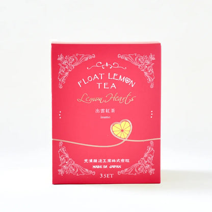 瀨戶內心型檸檬紅茶 (紅盒) - 島根出雲紅茶 - 3杯份 - 光浦釀造
