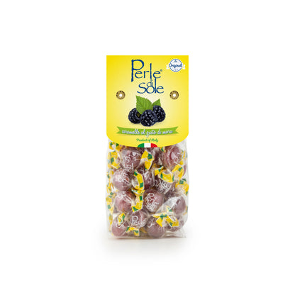 Perle di Sole Italy Amalfi Coast Blackberry flavoured Hard Candy - 200g
