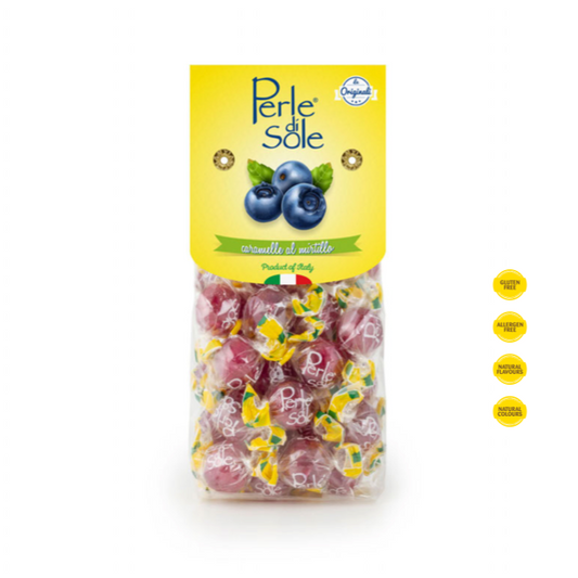 Italy Perle di Sole Amalfi Coast Blueberry Hard Candy - 200g